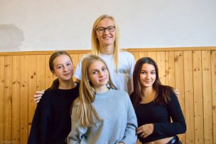 Olympijský trénink s Míšou Hrubou na ZŠ TGM Podbořany