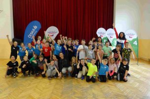 Olympijský trénink na ZŠ Nedakonice s Ivetou Vacenovskou