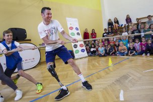 Trénink s olympionikem v Březnici