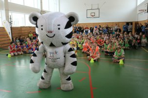 Trénink s olympionikem na ZŠ Jevíčko