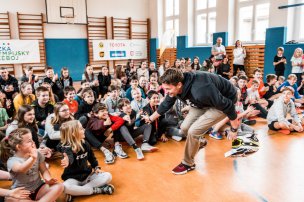 Olympijský trénink s Petrem Pilátem na ZŠ T.G.M. Milevsko