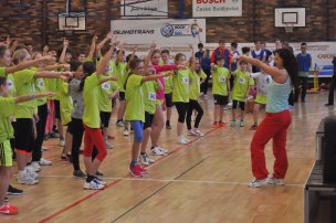 Halový pětiboj v Českých Budějovicích