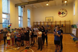 Olympijský trénink s Jirkou Beranem na ZŠ Velké Březno