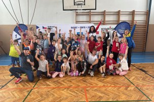 Olympijský trénink s Lukášem Rohanem, ZŠ Řečany nad Labem