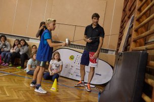 Trénink s olympionikem ZŠ Jablonec nad Nisou