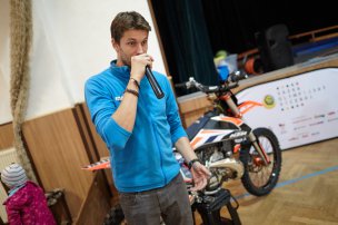 Trénink s olympionikem v Zaječově