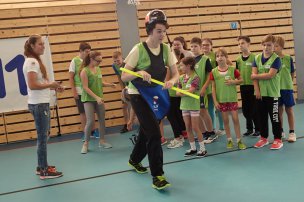 Trénink s olympionikem na ZŠ a MŠ Kašperské hory