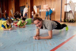 Trénink s olympionikem v Lounech