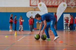 Trénink s olympionikem v Moravanech