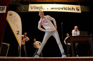 Trénink s olympionikem ZŠ Milovice u Hořic