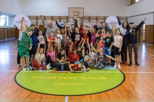 Olympijský trénink s Ivetou Vacenovskou na ZŠ Pohořská, Odry