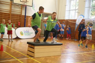 Olympijský trénink s Květošem Svobodou na ZŠ Plumlov
